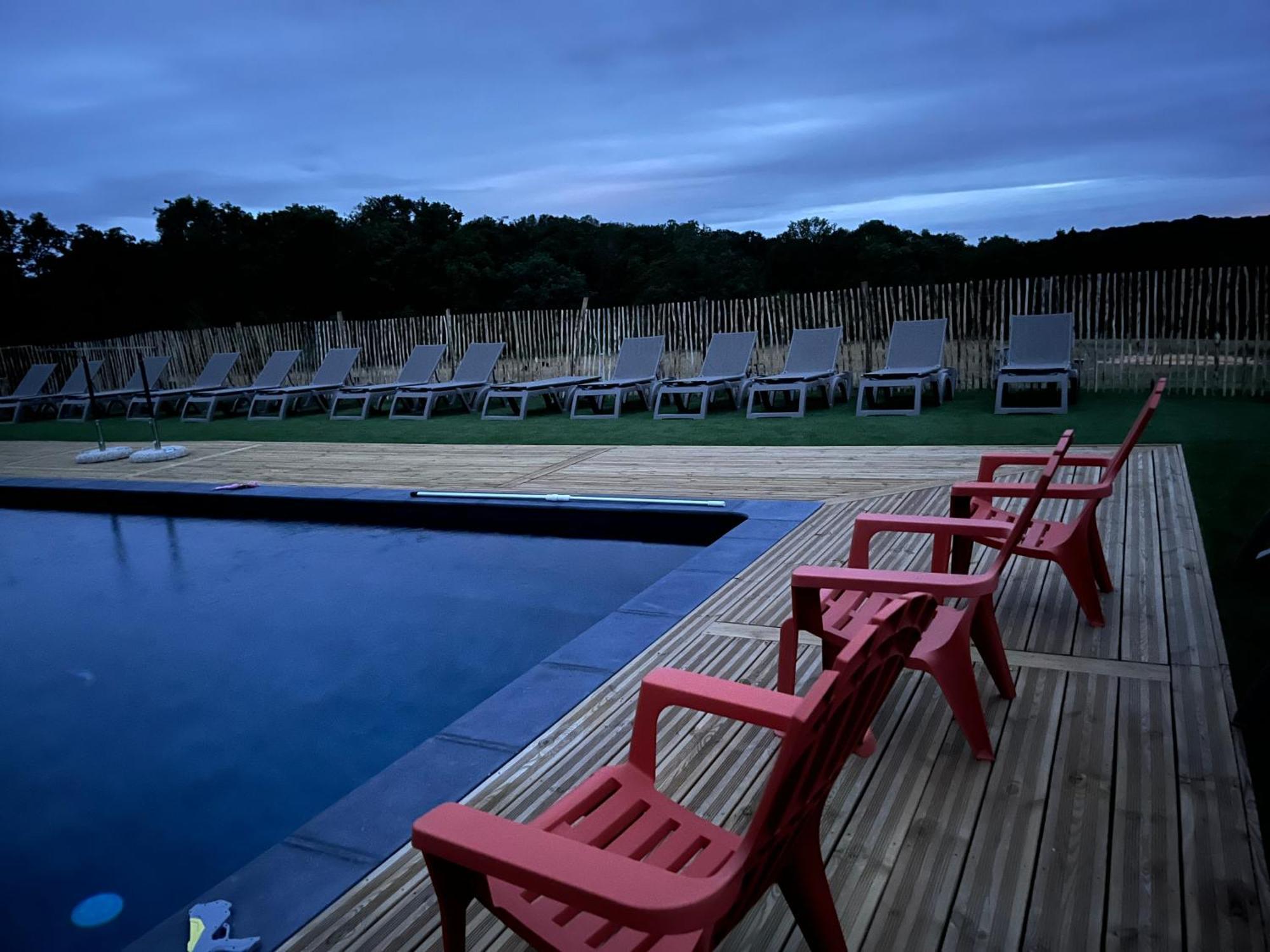 La Buissonniere Lodges Chisseaux Exterior foto